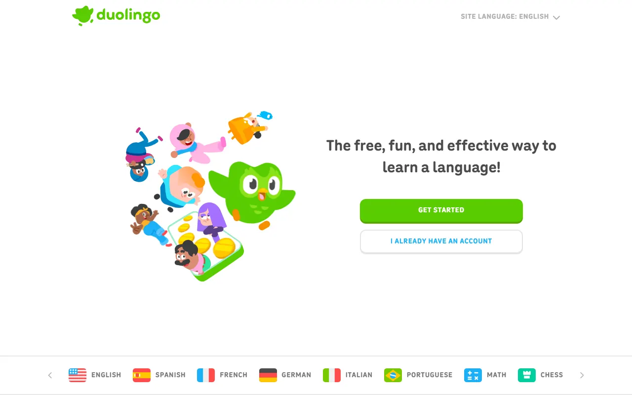 Duolingo Max AI tool interface screenshot