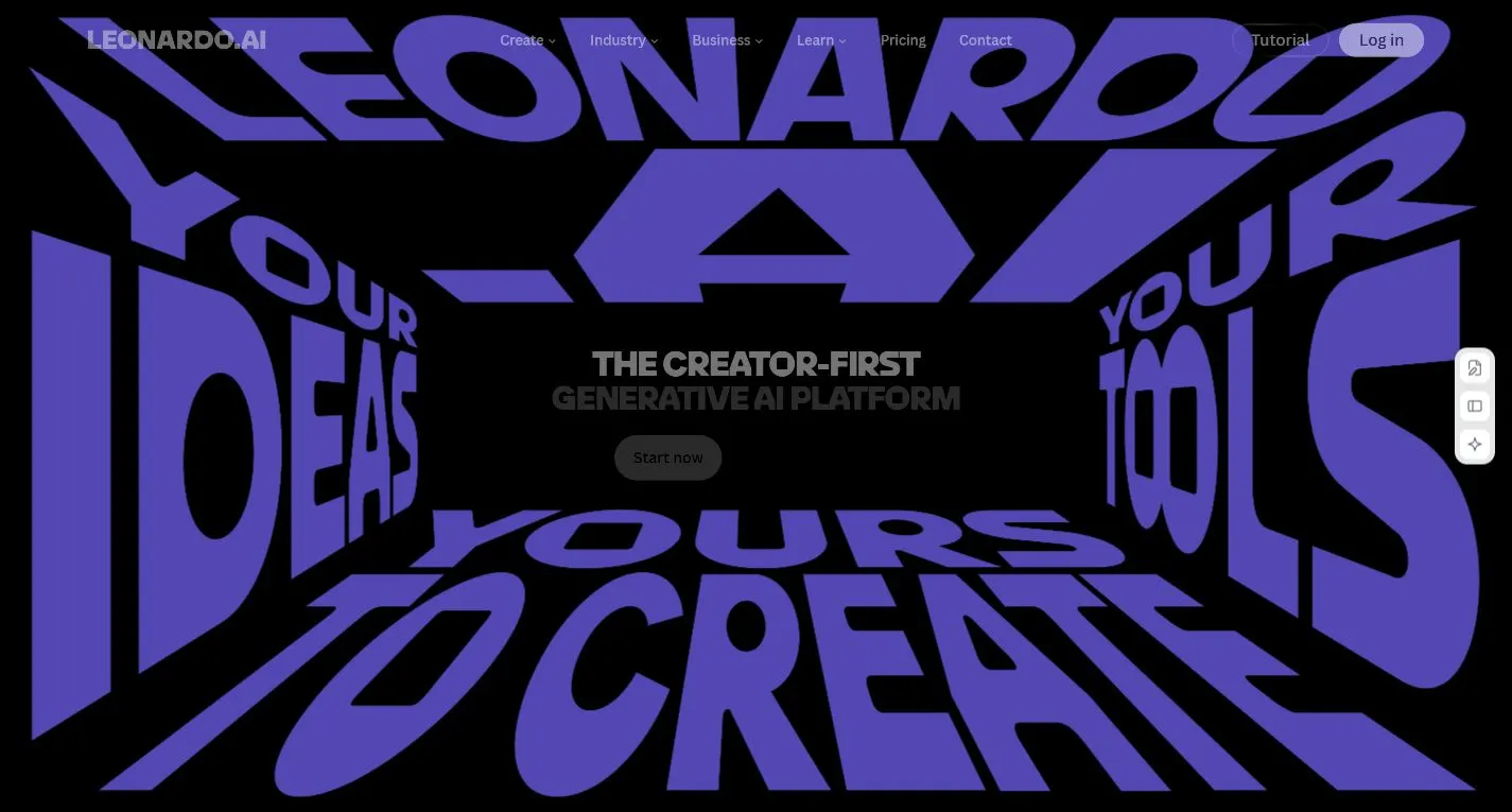Leonardo AI AI tool interface screenshot