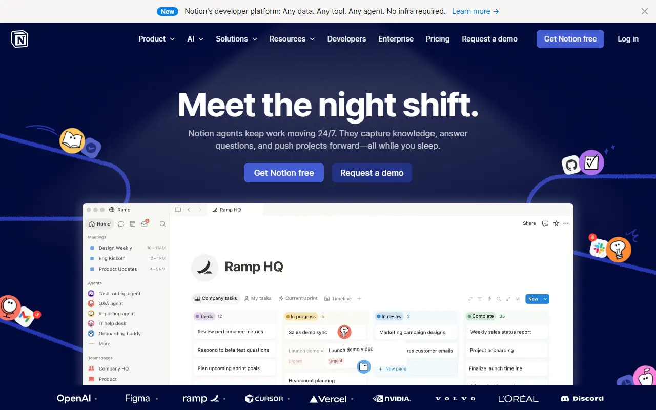 Notion AI AI tool interface screenshot